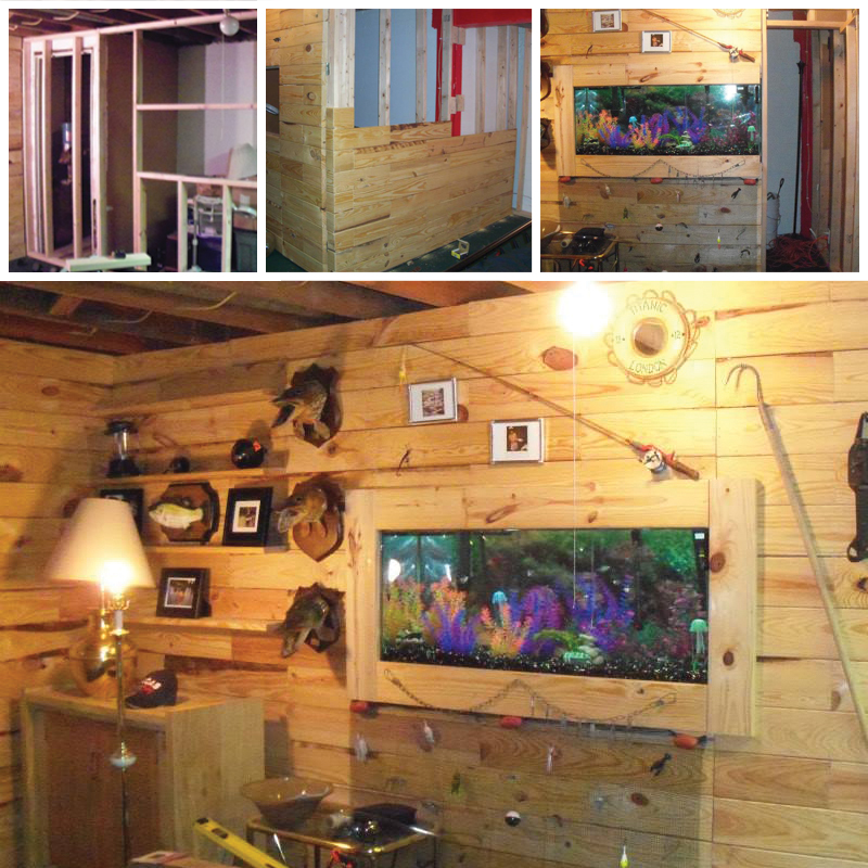 DIY Wooden Pallet Man Cave - Custom Built Fist Tank